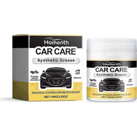 Graisse lubrifiante pour voiture 2024, graisse blanche pour l'entretien automobile, graisse haute température longue durée, graisse automobile tout usage (1/5)