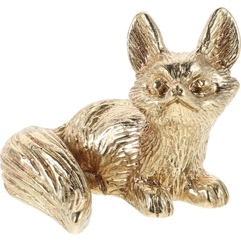de porte de meuble vintage en laiton en forme d animal (1/5)