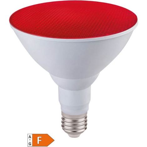 Lampadina LED PAR38 15W E27 rossa IP65 (1/2)