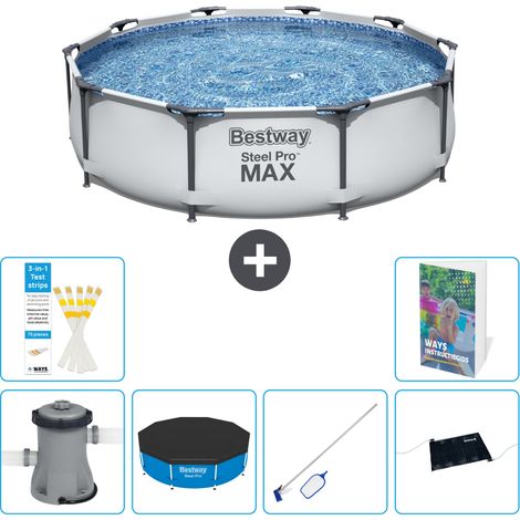 Bestway Steel Pro MAX Rund - 305x76 cm - 7-teilig S241