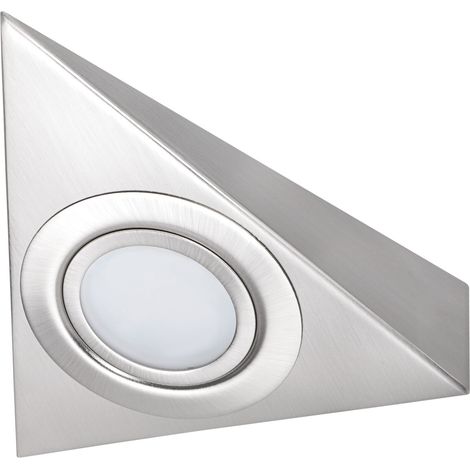 Luminaria empotrable bajo armario G4 IP20 zepo LFD-T02/C-M cromo mate 4381