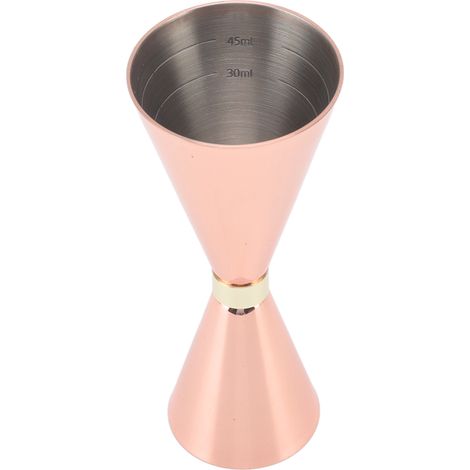 Doseur en acier inoxydable 30 mm à 60 mm, outil de barman élégant et flexible, plaqué cuivre-AquaForge (1/5)