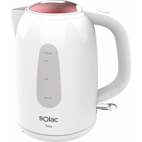 HERVIDOR SOLAC KT5851 2200W 1,7L BCO. TAPA INOX (1/3)
