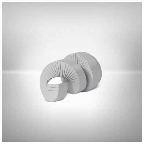 Bande d'embouts ARMALOK gris clair, avec 2 rainures de fixation, 5 m R largeur 18 mm (Par 50)