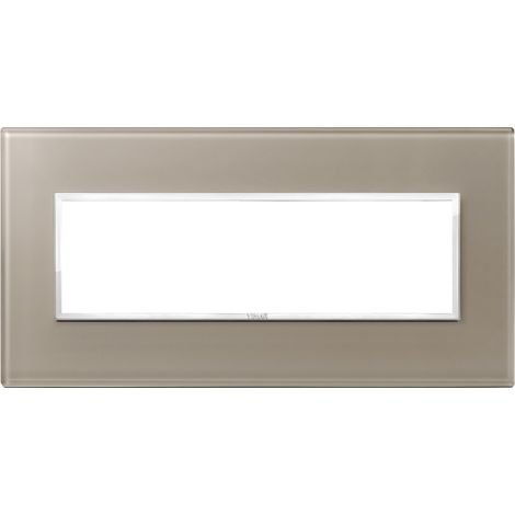 Placca 7M opale bruno Vimar Eikon Evo 21657.74