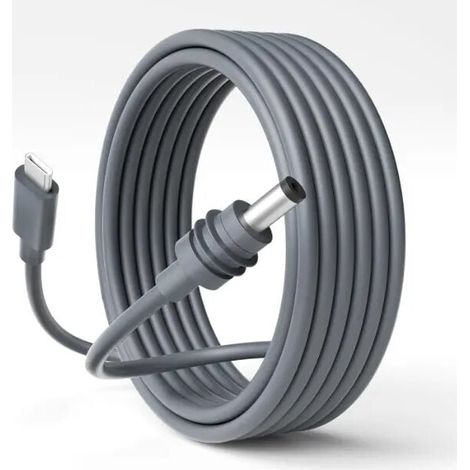 Câble d'alimentation Starlink Mini USB C vers CC 3 m 100 W Câble USB Type C vers CC pour Starlink Mini 18 AWG Câble étanche et durable Compatible avec chargeur PD 100 W+. batterie externe. alimentatio (1/4)