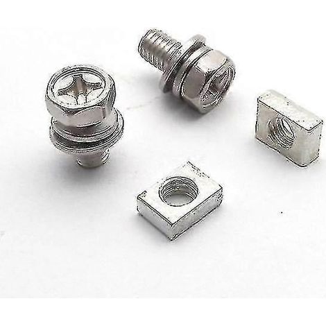 2024 Lot de 2 vis et écrous universels pour bornes de batterie de moto, scooter, quad et moto cross, M5x10 mm et M6x12 mm, 4 Ah, 5 Ah, 6 Ah et 7 Ah (1/5)