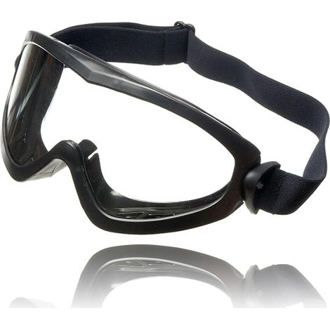Lunettes de sécurité pour le travail, lunettes de protection et lunettes antibuée adaptées aux travailleurs en extérieur. (1/3)