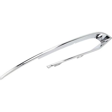 Calandre de pare-choc avant en alliage chromé, moulage de garniture de phare antibrouillard étanche de remplacement pour 528i 535d 550i droit 51117331770 (1/5)