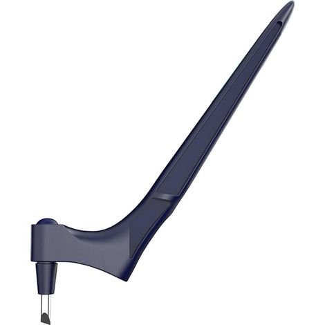 Herramientas de corte para manualidades: cuchillas de acero inoxidable de precisión con herramienta de corte giratoria de 360° para manualidades, scrapbooking y plantillas (negro).