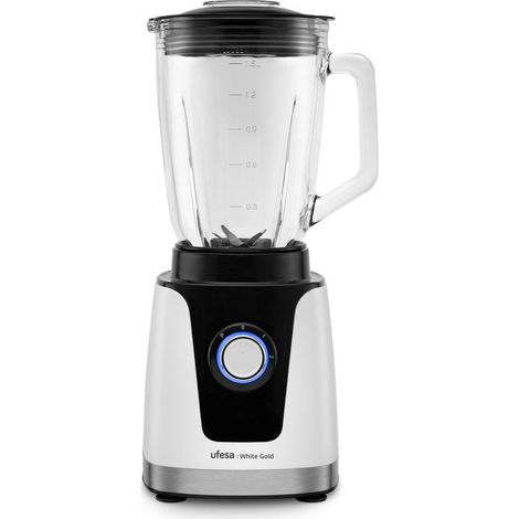 Ufesa White Gold Standmixer weiß schwarz 1500W 1,5L