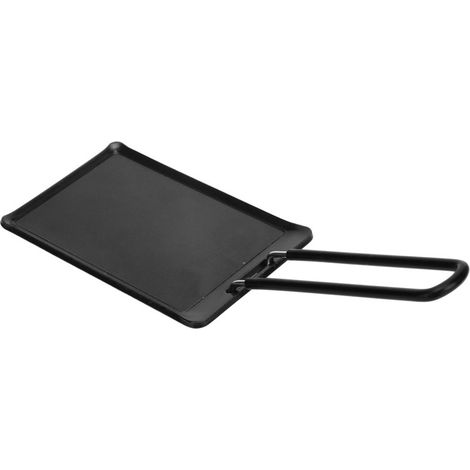Grill Pan à Poignée Anti-adhésif Plaque Barbecue pour Camping Extérieur (1/5)