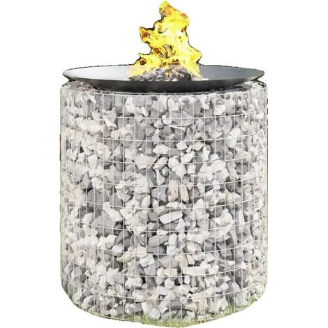 Foyer, Fer Galvanisé Durable, Facile à Nettoyer, Argent (1/2)