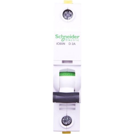 Interruttore automatico 1P D 2A 6kA CA iC60N-D2 A9F05102