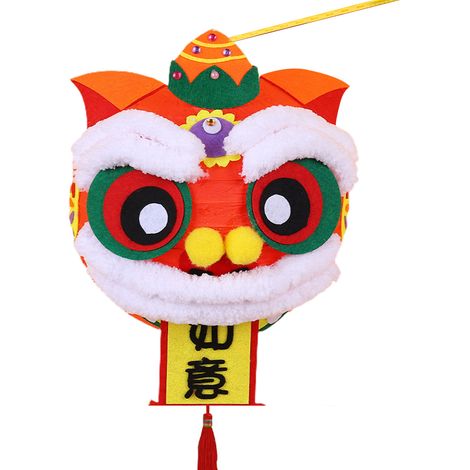(Ruyi) Kit de matériel de fabrication de lanterne de lion (1/2)