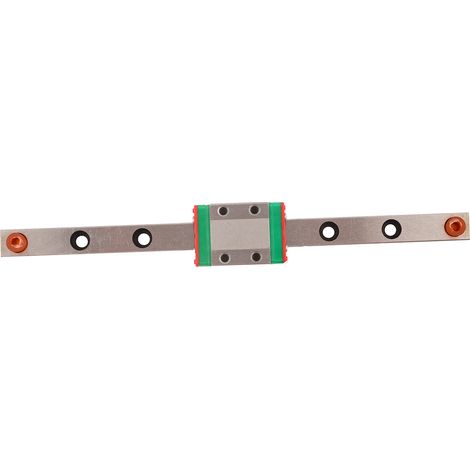 1pc LML9B Miniature Linear Rail Guide Rail 9mm Width   Slide Block (150mm)