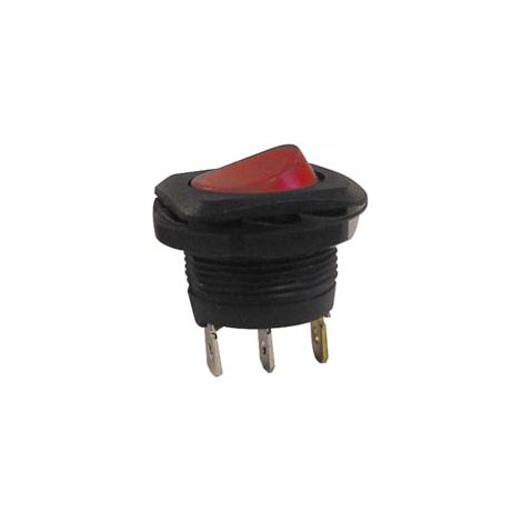 Velleman R1945C interruptor eléctrico Interruptor oscilante Negro, Rojo