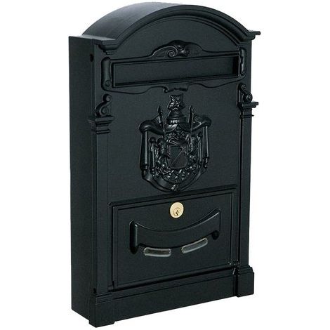 Alubox Residence Cassetta Postale Nero (1/2)