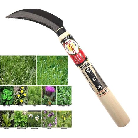 Manual Sickle Tooth Blade Steel SK-5, Special Weed (1/5)