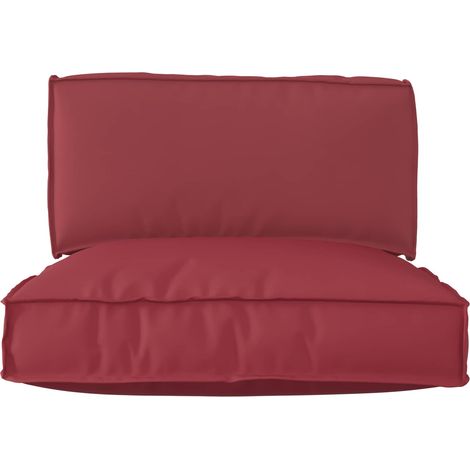 Palettenkissenset 2 pcs Grau Oxford-Stoff