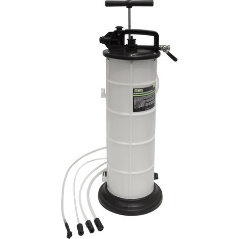 Sealey Manual/Air Vacuum Oil & Fluid Extractor 9L S01168