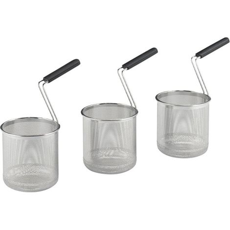 Set 3 paniers 40 lt - 3x Ø 170 mm - cuiseur pâtes - Diamond