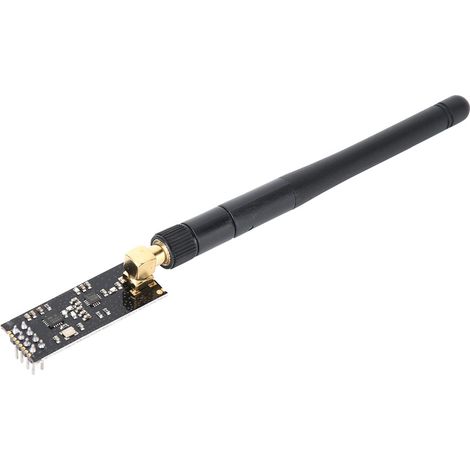 Module émetteur-récepteur sans fil 2.4G NRF24L01+PA+LNA portée 1100 m avec antenne SMA (1/5)
