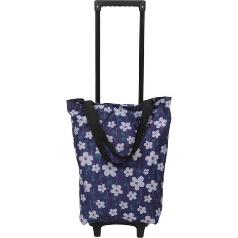 Chariot de courses pliable et léger Healeved avec cadre renforcé tissu Oxford , idéal pour le campin