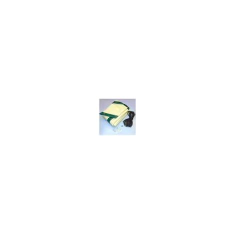 Poolabdeckung Swimwood Elly blau 620x320 cm Polyethylen