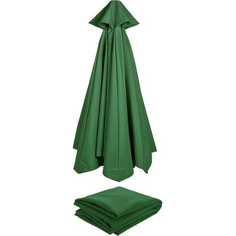 Garden parasol 3 m, Replacement Umbrella Top for 8 Arms, Replacement Canvas Cover, for Terrace, Garden, Pool (1/5)