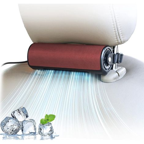 (rouge) Ventilateur De Sige De Voiture Amlior, Ventilateur De Sige De Voiture Usb Rglable Haute Temprature Pour Toutes Les Voitures, Camions Et S (1/5)