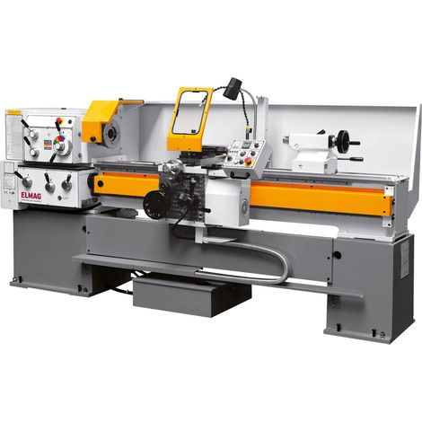 ELMAG Universal-Drehmaschine PREMIUM CU 400 RD - Vario Spitzenweite 1000mm, inkl. RÖHM-Drehfutter (1/5)