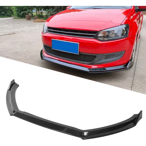 Fahrzeugmodifikation für Volkswagen Polo Mk5 6R (2009–2014) von K·SEEK DESIGN: Dreiteilige Frontlippe aus Kohlefaser (1/5)