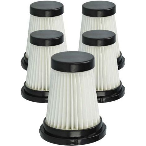 5x Filtre compatible avec Genius Invictus One DC, 1, 2 aspirateur sans-fil - Filtre anti-saleté (1/4)