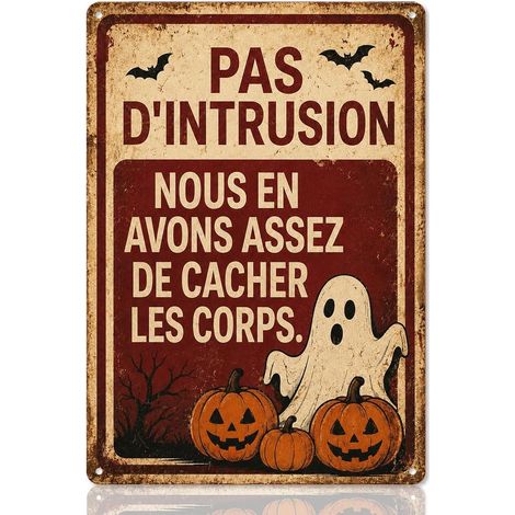 Metal Sign 20 x 30 cm Vintage Funny Decoration (1/5)