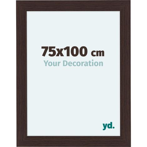 yd. - Cadre photo 75x100 - Chene Fonce - MDF - Como (1/5)