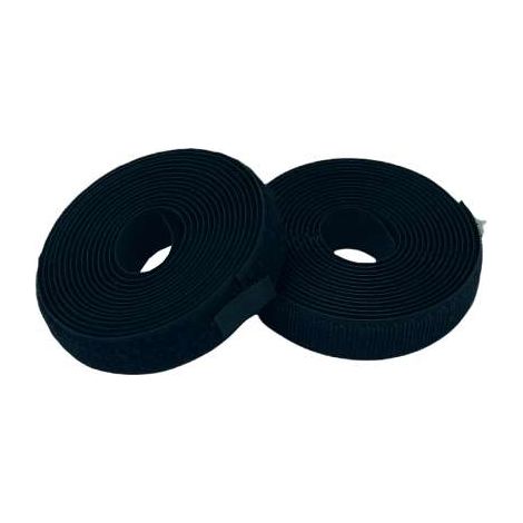 Nastro A Strappo Da Cucire Nero Mm.20 Mt.2,5