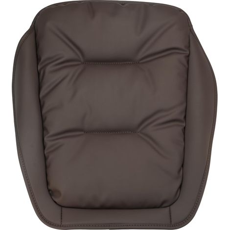 1 coussin de siège, cuir nappa, mousse mémoire, antidérapant, universel, voiture bureau maison (1/5)