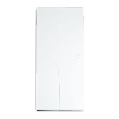 Siemens – Porte de coffret électrique blanche 4 rangées – Indice de protection IP40 – Résistance aux chocs IK07 – Dimensions 600 x 250 x 32 mm