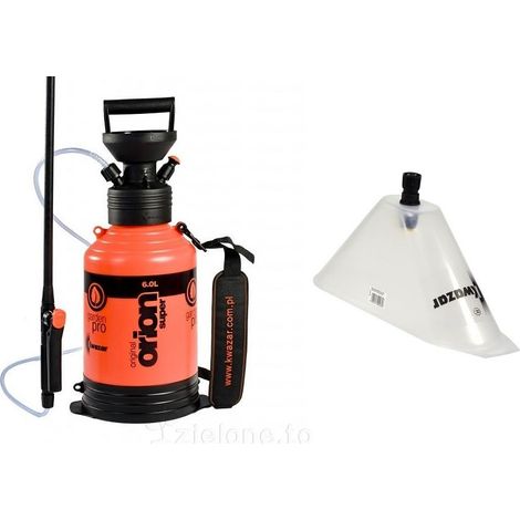 Pulvérisateur KwaZar Orion Super New 6 l + couvercle pour herbicide