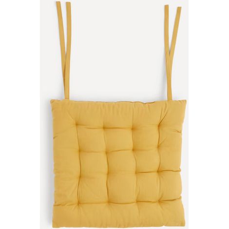 Coussin de chaise de jardin, coussin de chaise d'extérieur, rembourrage en coton, coussin décoratif pour la maison, 40 x 40 cm, 1 pièce (1/5)