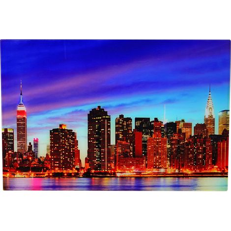 Tableau en verre image sur verre affiche murale 40x60cm motif New York 040004144 (1/5)