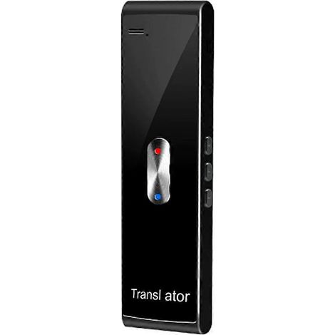 Traducteur sans fil Bluetooth avec microphone, 4 modes de traduction, prise en charge de 144 langues, traduction en temps réel (1/5)