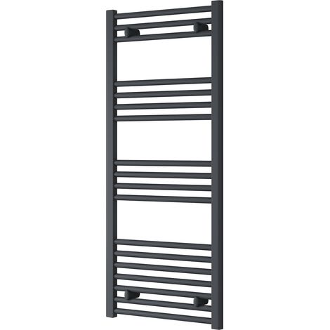 Reina Capo Anthracite Electric Towel Rail 1200mm High x 500mm Wide (Standard Element) (1/5)
