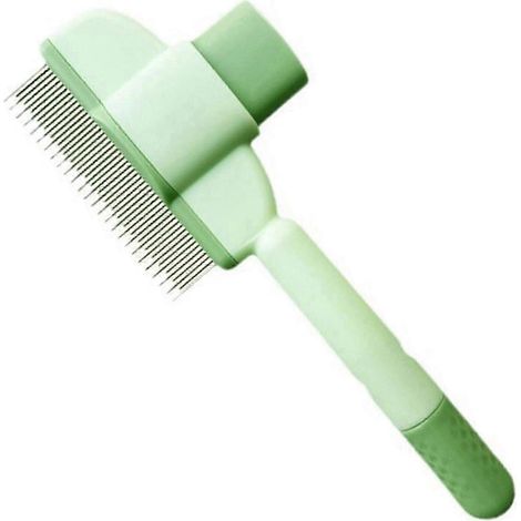 Peigne anti-poils pour animaux de compagnie (chats et chiens), peigne anti-puces, peigne de toilettage pour animaux, accessoires de beauté pour animaux de compagnie. (1/2)