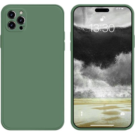 Coque pour iPhone 15, coque en silicone ultra-mince, protection antichoc (1/5)