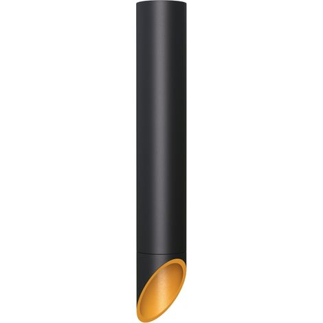 Plafonnier aluminium "Vina 30" - Biseauté - 30cm - GU10