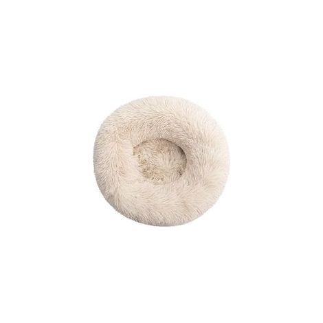 Coussin moelleux lavable pour chat et chien, marron clair, 40 cm –
