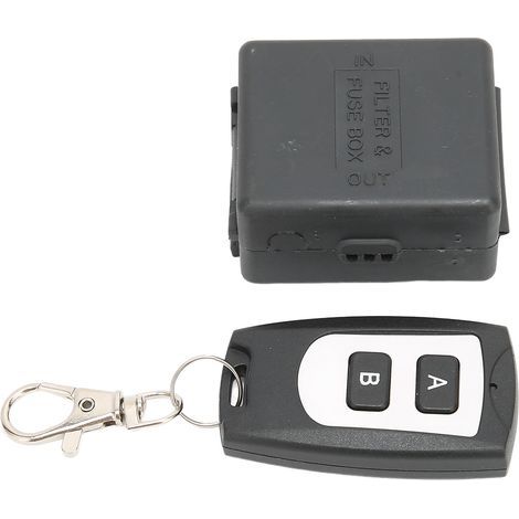 Relais de commande à distance 433 MHz, 1 canal, émetteur-récepteur sans fil à apprentissage pour éclairage, porte ou fenêtre électrique, 10 A, 220 V (1/5)