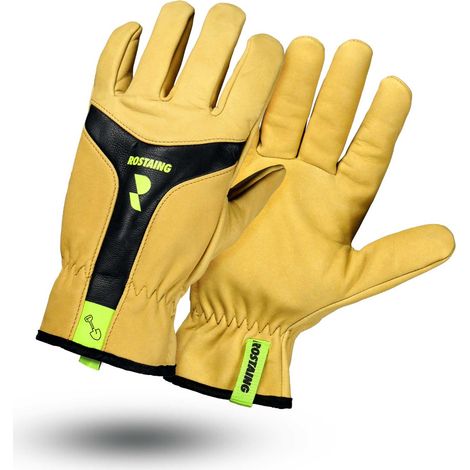 Gant de jardinage en cuir TERRE - ROSTAING - 9 - L